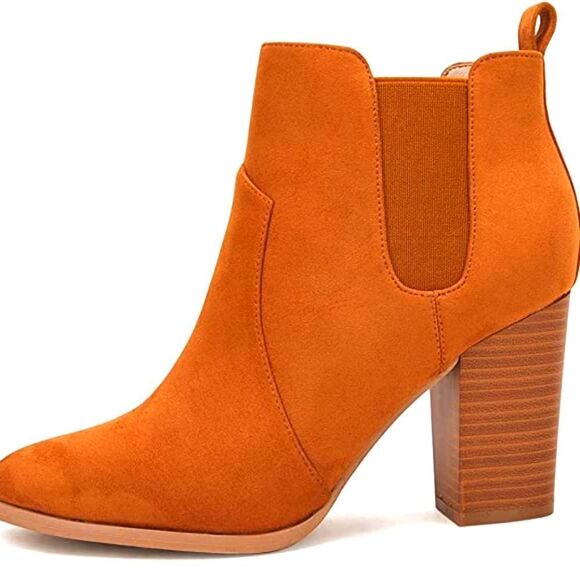 (71-1801)  Omysky Women's Pointed Toe Ankle Boot Sz 7 - Picture 7 of 11